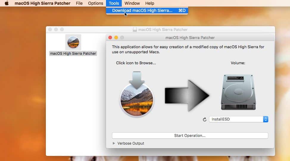 download high sierra without app store