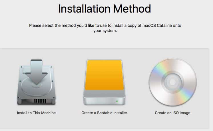 how to create a bootable installer for mac os from windows