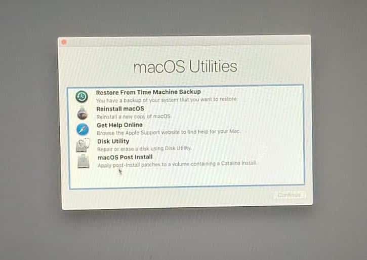 complete installing macos on unsupported Mac hardware