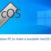 create macOS USB installer Windows