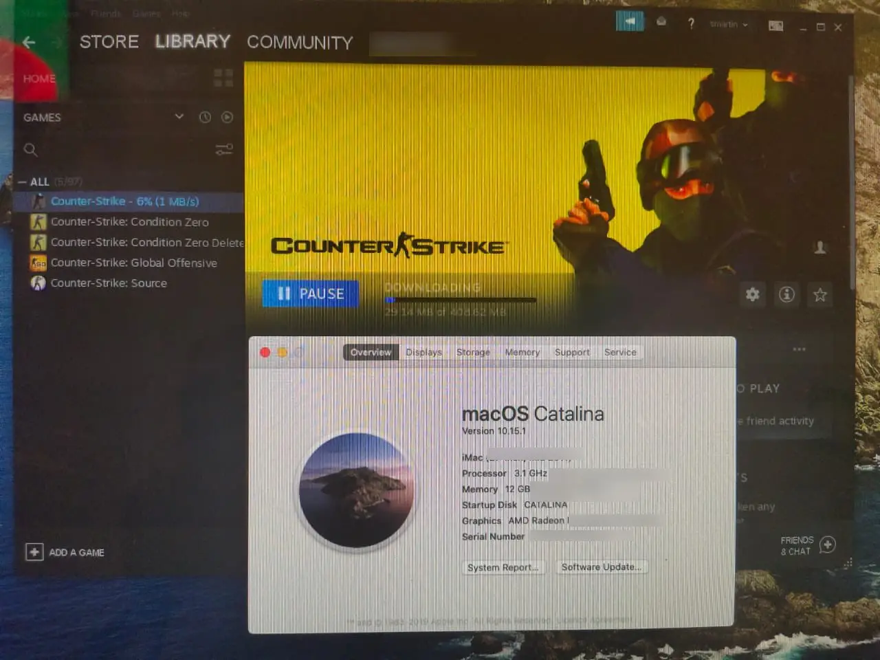 Play 32-bit Steam Games macOS Catalina
