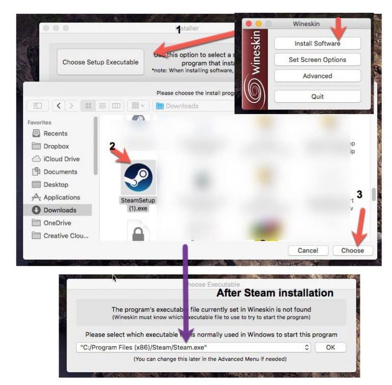 how to run exe on mac using wineskin how to run exe on mac using wineskin