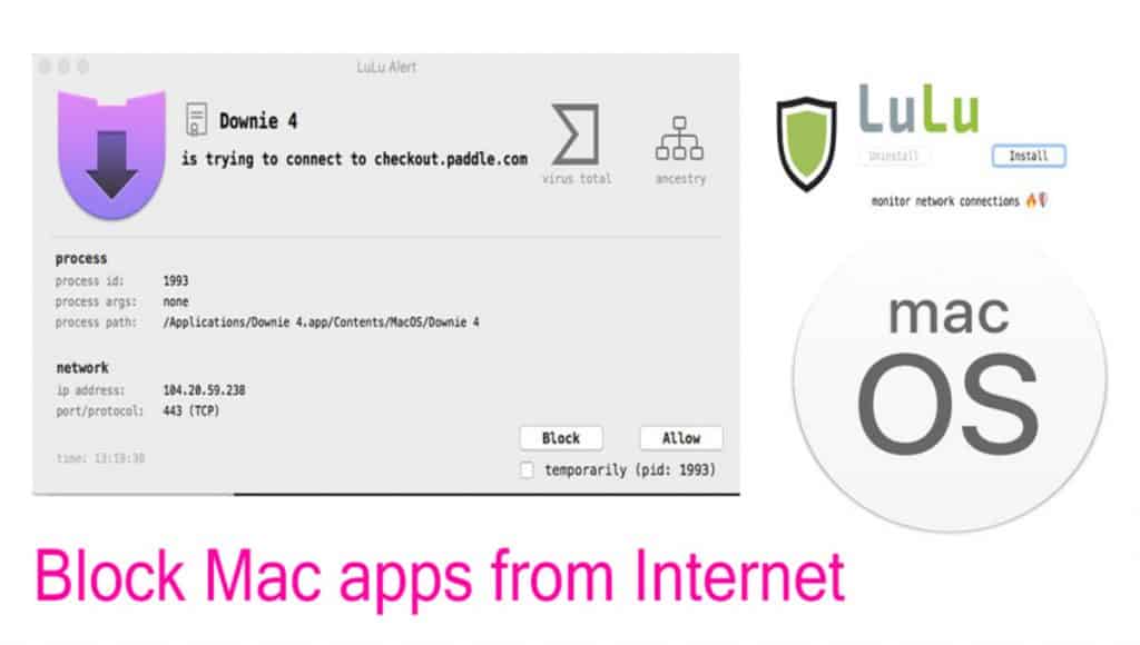 Block Mac apps outgoing internet connection