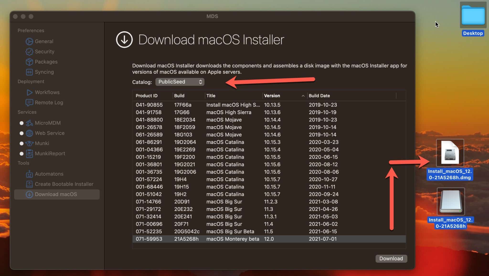 download macOS DMG