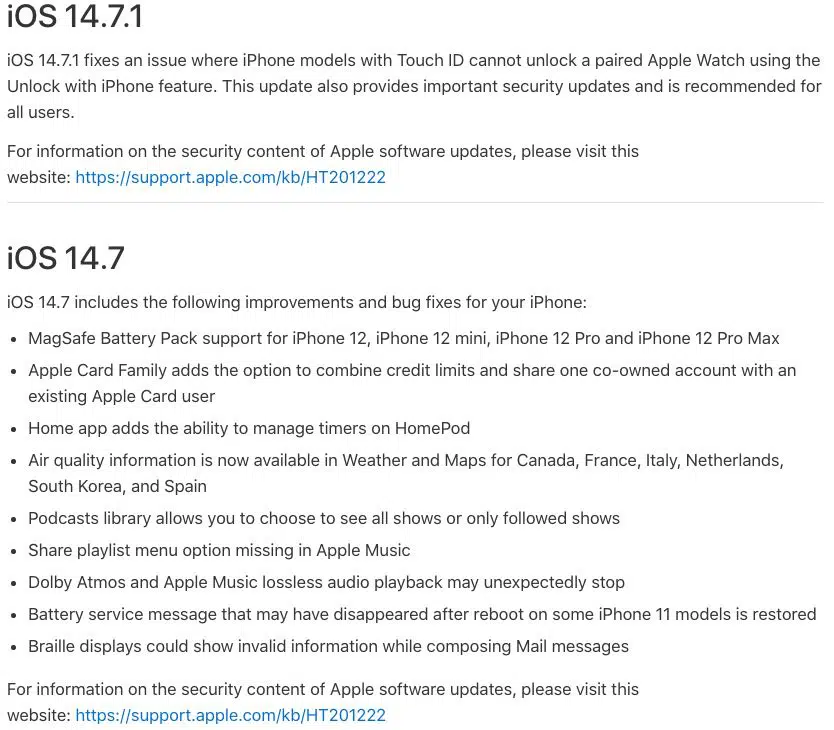 iOS 14.7 ipsw download
