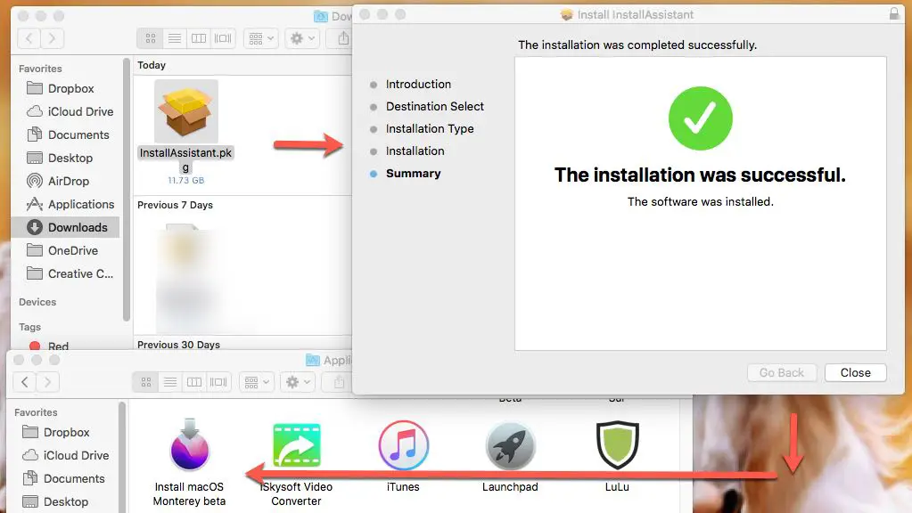 macOS direct download link Big Sur: Monterey