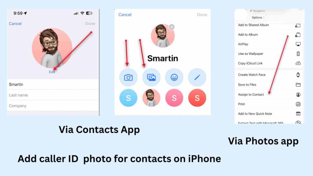 How to add a contact photo for caller ID on iPhone (iOS)