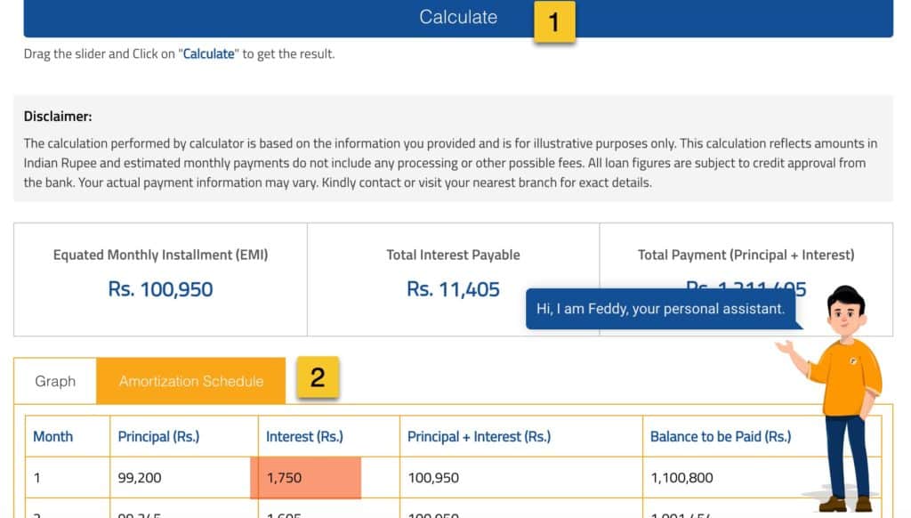 calculate credit card IGST charges