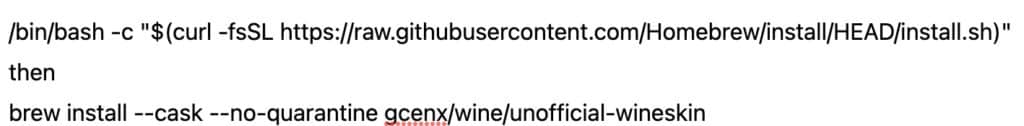 download wineskin using Terminal